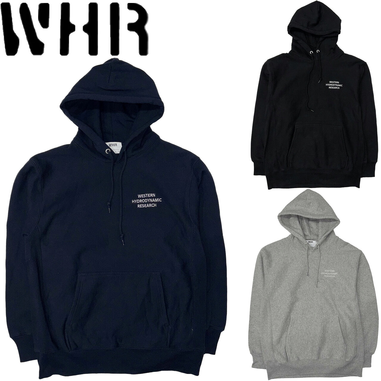 WHR ウェスタン ハイドロダイナミック リサーチ WORKER HOODIE JP ワーカー フーディ worker-hoodie-jp