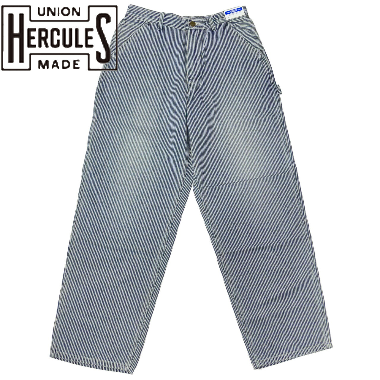 UNION HERCULES MADE ユニオン ヘラクレス メイド WORK PANTS ワークパンツ ヒッコリー HE251P03-211 21,384円