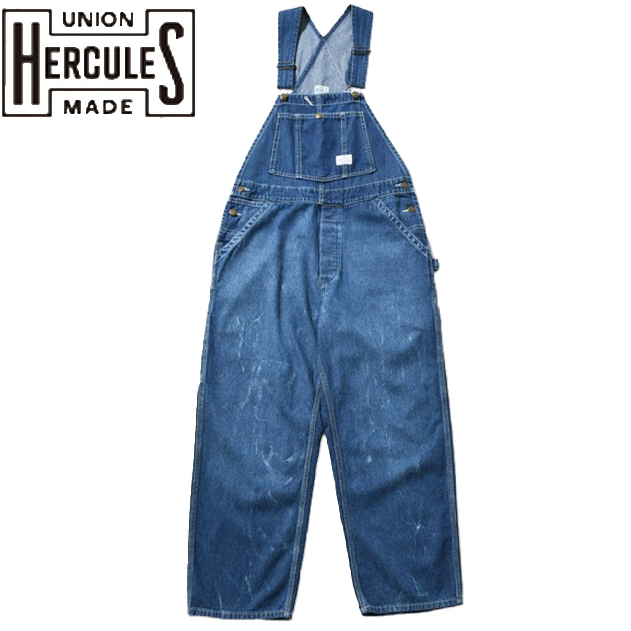 UNION HERCULES MADE 単位労働組合 ヘラクレス お手伝いさん 大層らしい櫂 インディゴブルー HE251P01-115