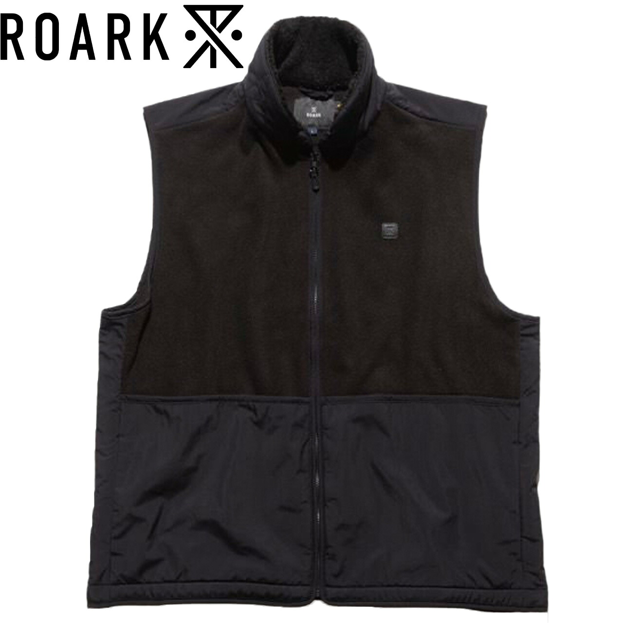 ROARK ロアーク GEN3 FLEECE VEST フリース ベスト BLACK RJJ1163-BLK|リブラセレクトストア