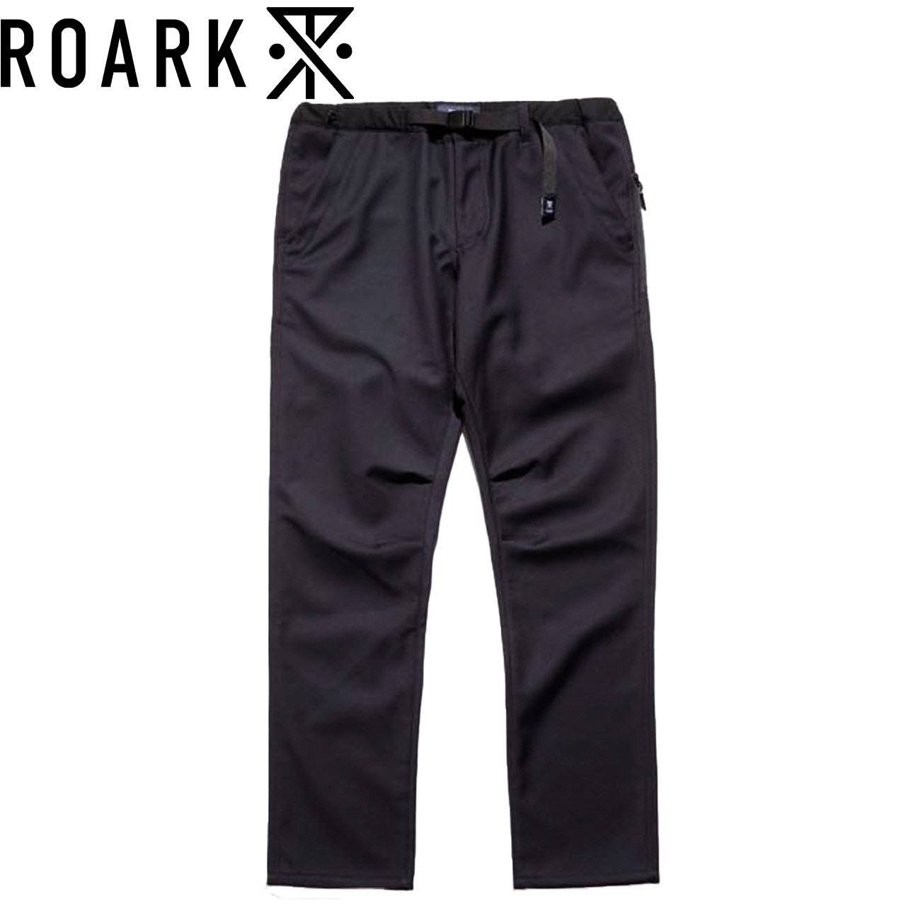 ROARK ロアーク TRAVELPANT RAYON SAUGE w/FLEECE - NARROW トラベル パンツ フリース NAVY RPJ1070-DNV|リブラセレクトストア