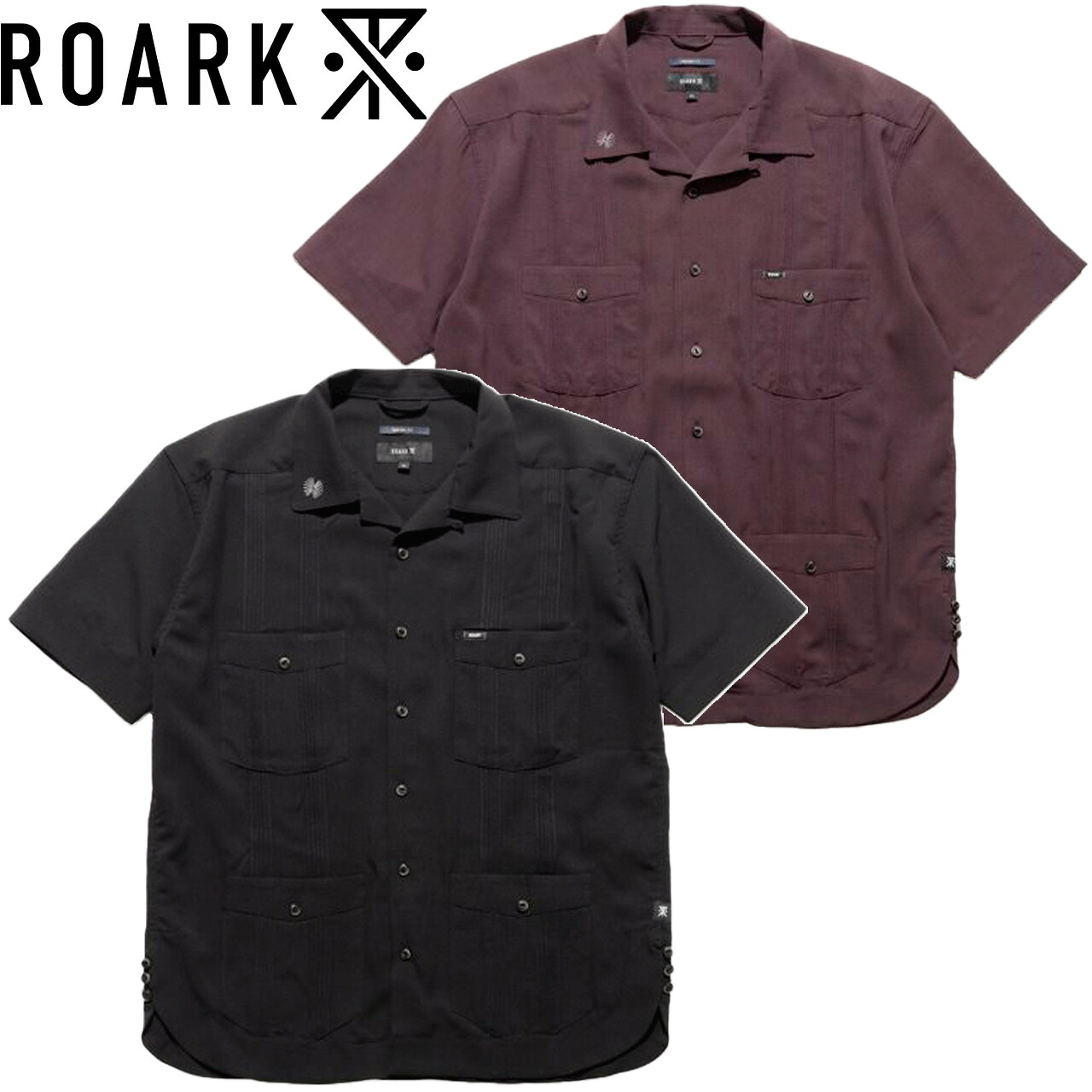 ROARK ロアーク GONZO CUBA S/S SHIRTS 半袖 シャツ RWJ1202