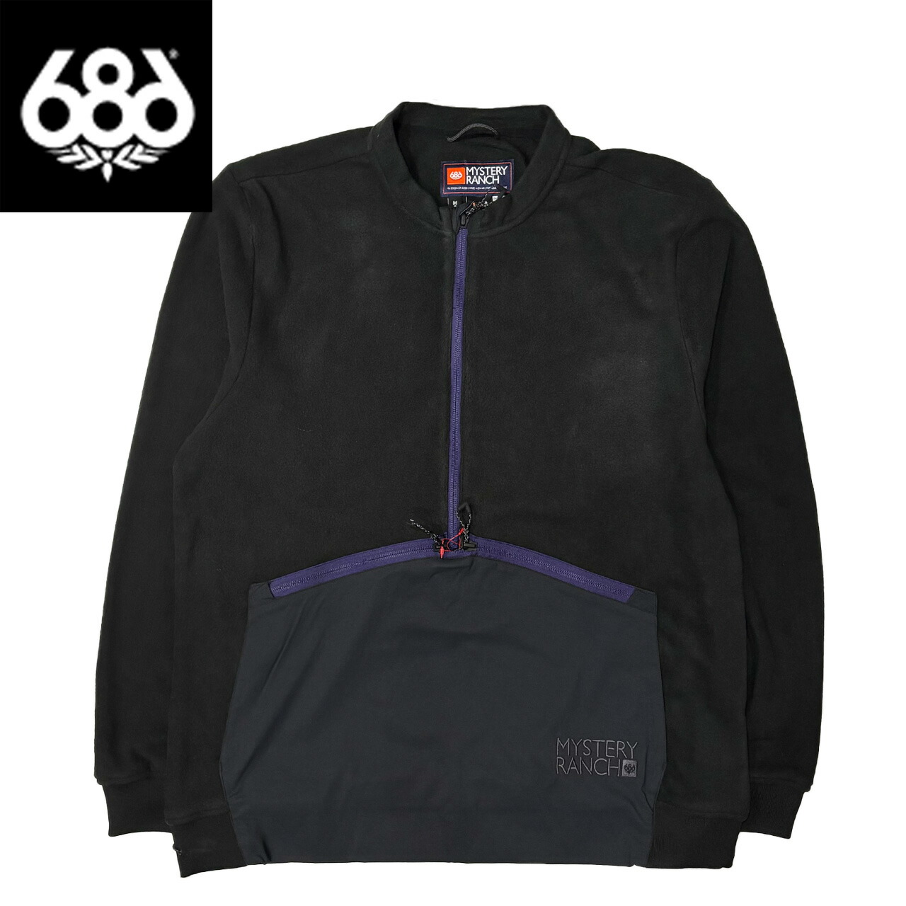 686 シックスエイトシックス MYSTERY RANCH 不可思議晩ご飯 MENS QI FLEECE メンズ フリース M5WNFLC117