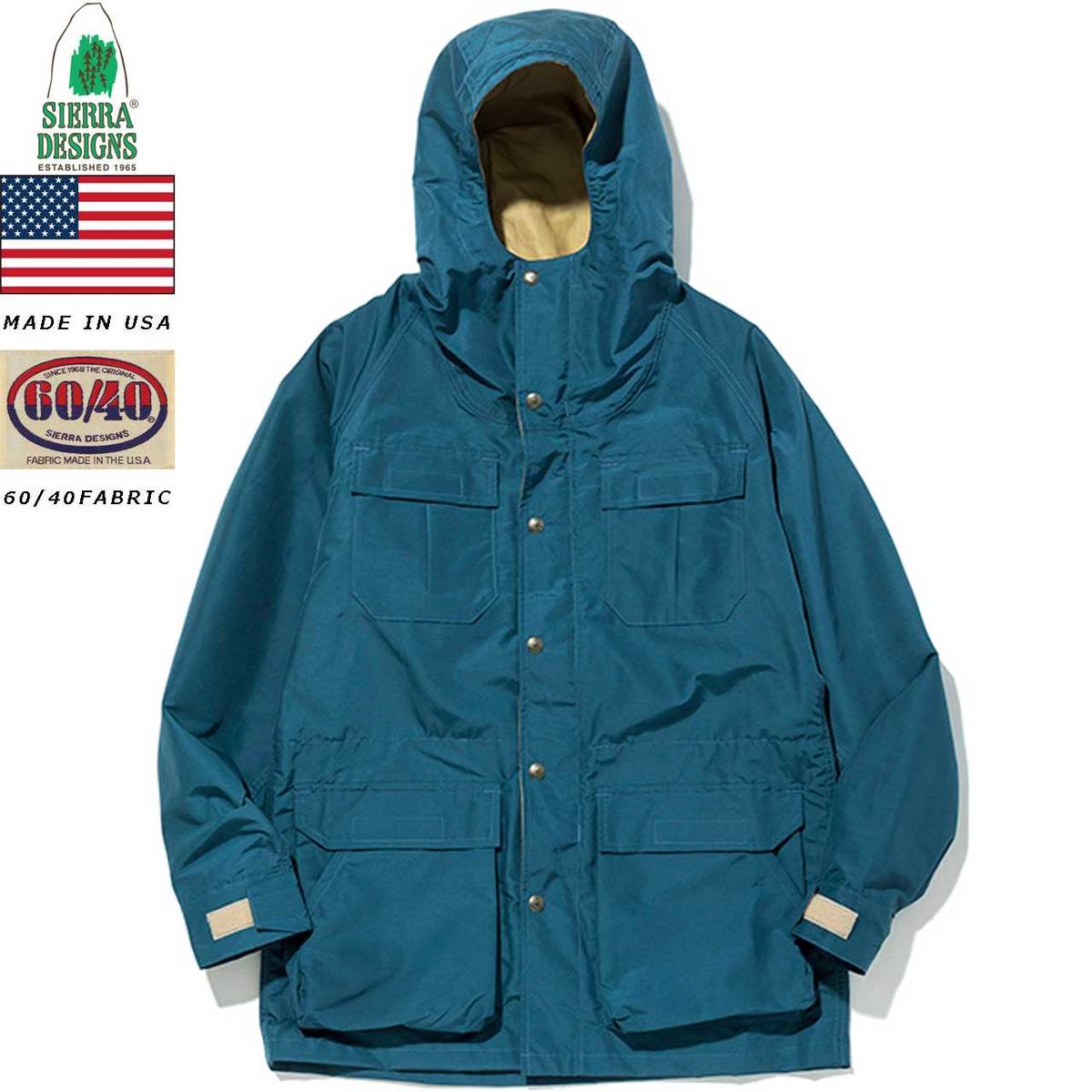 品質は非常に良い マウンテン パーカー Parka Mountain Designs Sierra シェラデザインズ Made Navyv Tan 7910 Usa In 7910navyvtan Funapicolombia Org