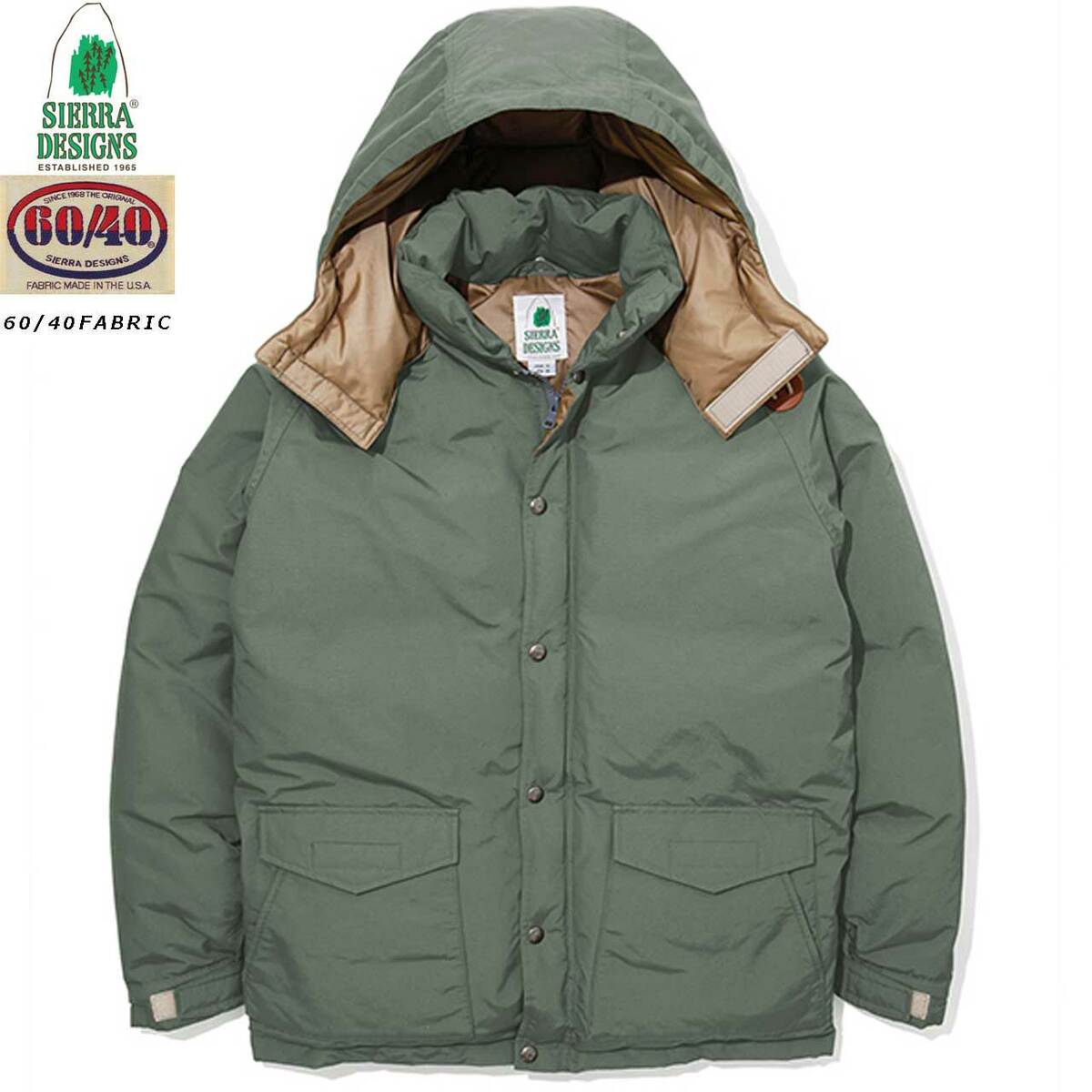 SIERRA DESIGNS ベージュ ミリタリージャケット JPN L Sierra Designs “60/40 Panamint Jacket” | Rei-mart