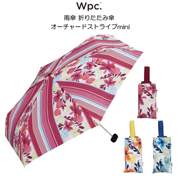 楽天市場】Wpc. 雨傘 折りたたみ傘 クレマチスmini 撥水 花 傘 日傘