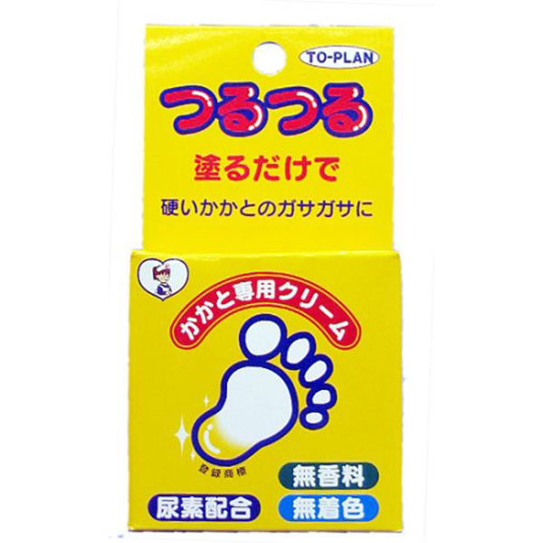 楽天市場】つるつるタッチ かかとクリーム 角質柔軟クリーム 30g