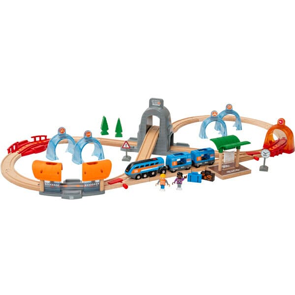 ブリオ　33097 カーゴレールウェイデラックスセット ブリオ カーゴレールデラックスセット 33097 (鉄道おもちゃ