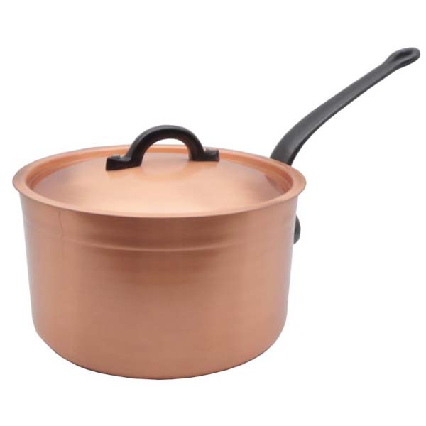 工房アイザワ ポテト ソースパン ポテト 18cm 8000-3 日本製 片手鍋 純銅 新潟 燕市｜リブレ 20,810円