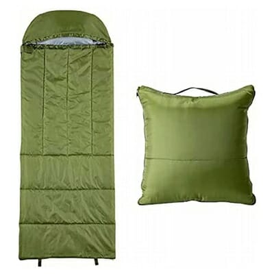 楽天市場】SONAENO クッション型多機能寝袋 オリーブグリーン 0070