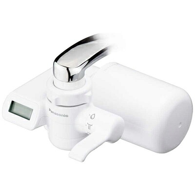パナソニック 浄水器 除去対象19物質 液晶 TK-CJ24-W ホワイト クロロフォルム 水道 簡単取り付け|リブレ