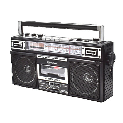 楽天市場】【送料無料】レトロ・サウンド ラジオ・カセット