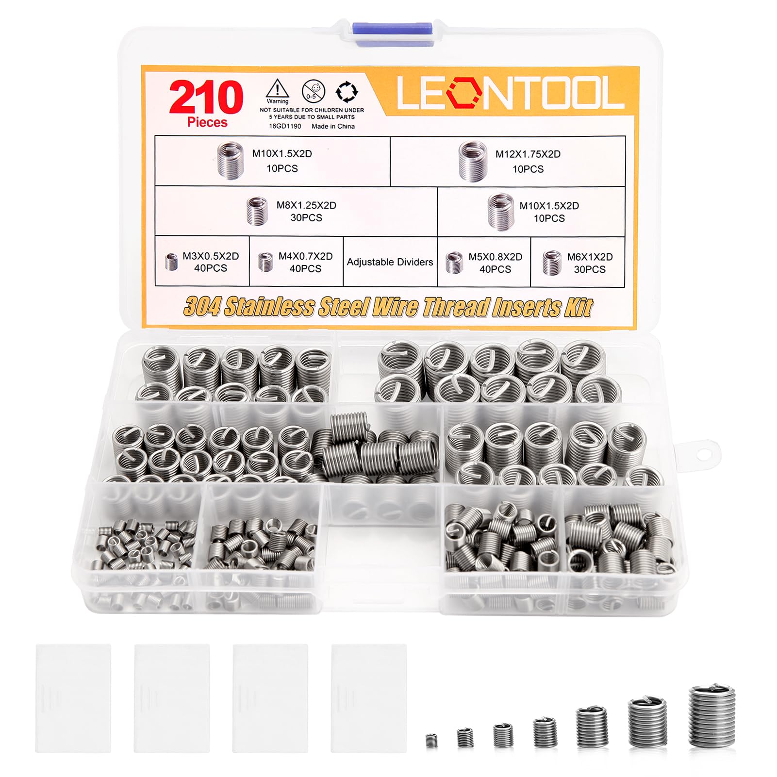 楽天市場】LEONTOOL ヘリサート用コイルバネ リコイルパケット E