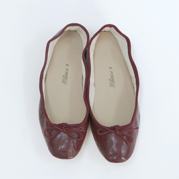 楽天市場】PORSELLI ポルセリ バレエシューズ 当店別注カラー【4406391