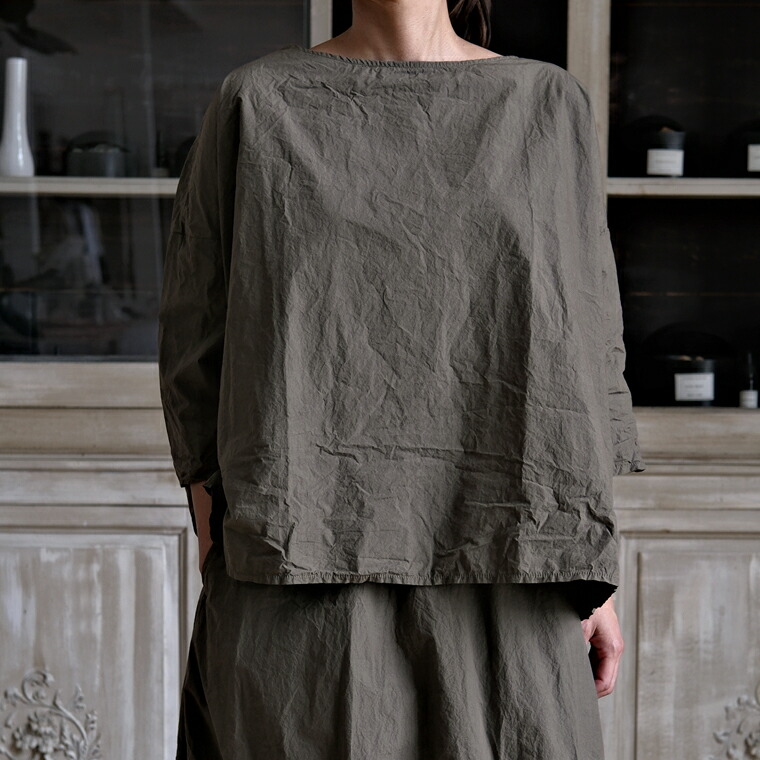 ALBUM DI FAMIGLIA 26SS  SHORT TUNIC TC【全2色】