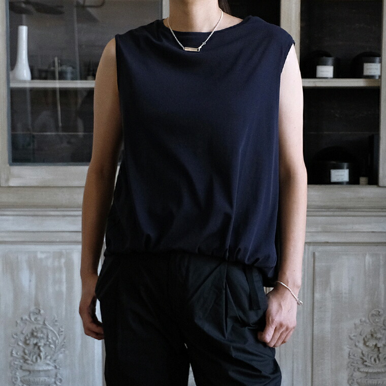 COGTHEBIGSMOKE 26SS NERRY SLEEVELESS TOP SUPER LIGHT COTTON JERSEY【全3色】