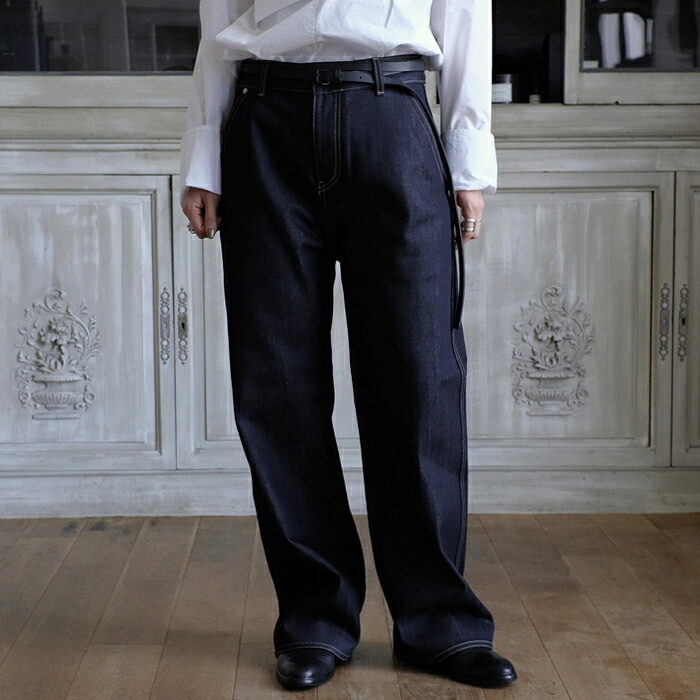 SOFIE D'HOORE 25AW コントラストステッチコットンデニム｜LICAVOU select