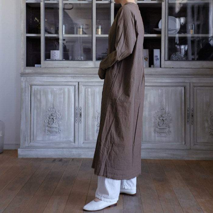 限定版 KristenseN DU NORD 23SS Cotton Linen Piquet Long Dress fawe.org