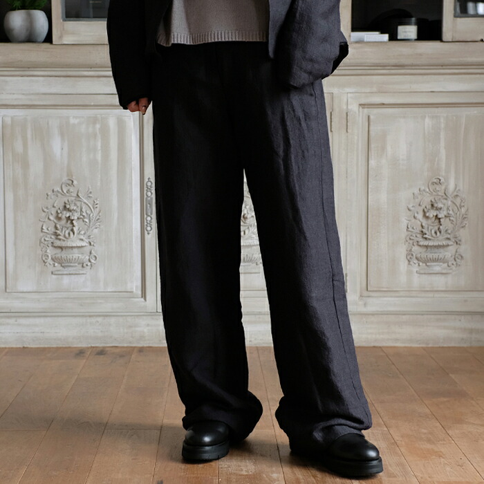 【アウトレット】KristenseN DU NORD Herringbone wool wide pants|LICAVOU select