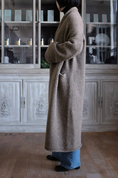 アウトレット】LAUREN MANOOGIAN LONG SHAWL CARDIGAN【全2色】