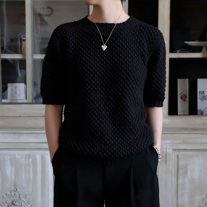【アウトレット】 LAUREN MANOOGIAN LOOPS CREWNECK KNIT【全2色】