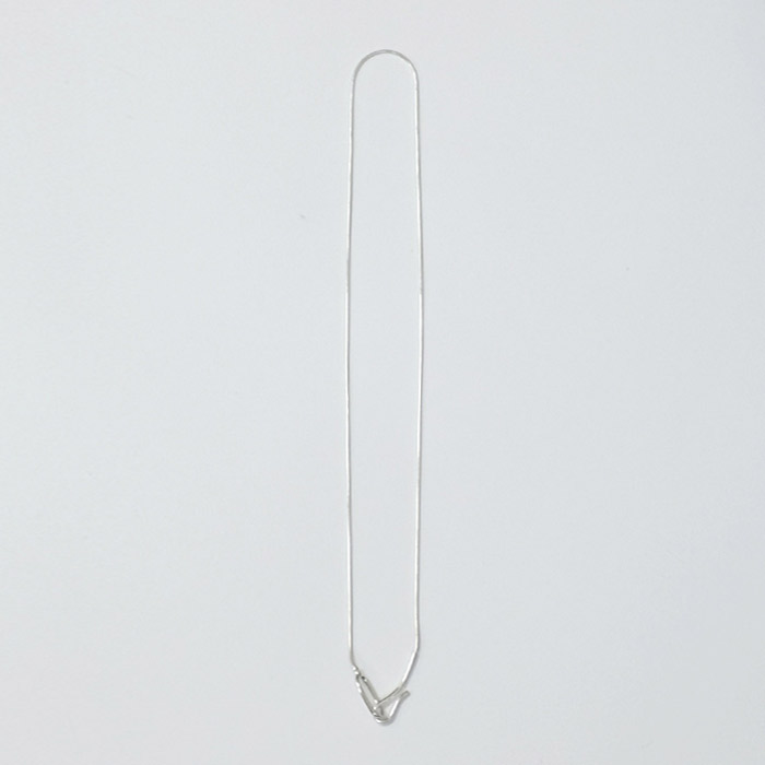 BONEE 25AW SNAKE-0.8 necklace (SHORT)｜LICAVOU select