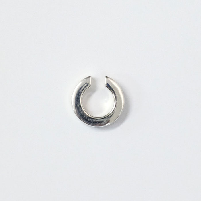 BONEE SQUARE LINE EARCUFF【SILVER】