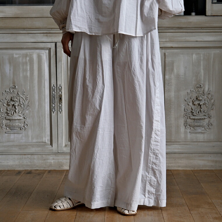 KristenseN DU NORD 26SS COTTON VOILE BEACH PANTS【全2色】