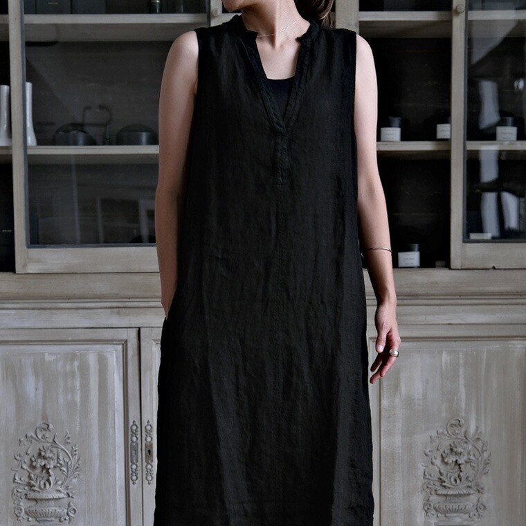 KristenseN DU NORD 26SS LINEN Sleeveless Dress