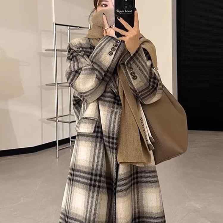 春 コーデ レディース 流行り物 オシャレ カワイイ   分かりやすい 好いたらしいめ 自然的 雅びやか心地よい お上さん服 古典派音楽 ハイエンド 読み合わせる柄 厚地の外套 ゆったり か細い 真っただ中丈 羊毛 背広 上衣