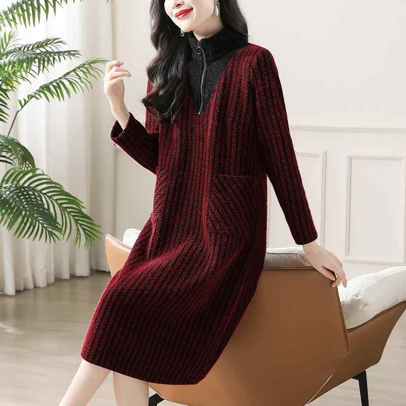 春 コーデ レディース 流行り物 オシャレ カワイイ   分かりやすい 好いたらしいめ 自然的 雅びやか心地よい お上さん服 赤 お召しもの 編み物 スウェーター 軍事基地 厚地の外套 スコート
