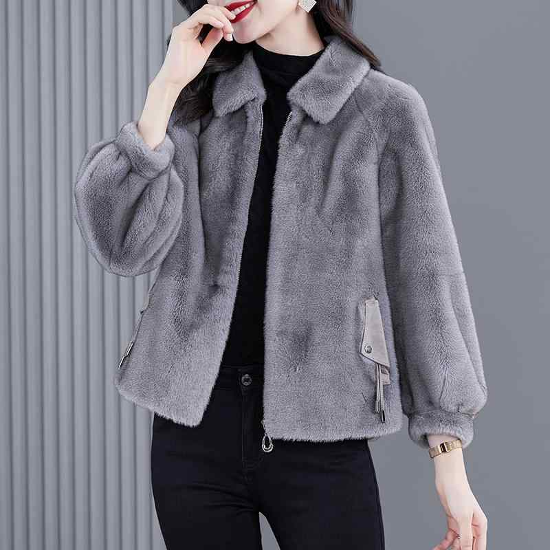 春 コーデ レディース ファッション オシャレ カワイイ シンプル きれいめ ナチュラル 上品カジュアル 婦人服 ファー ファーコート