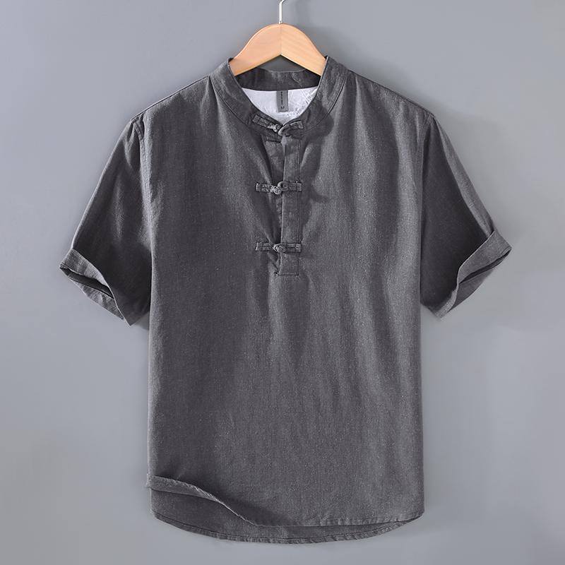 春 コーデ メンズ 用 服 シンプル ファッション オシャレ 大人 かっこいい 紳士服 半袖 シャツ リネン 夏 カジュアル 通勤スタイル 重コーデ ゆったりシルエット さらっと着 普段使い