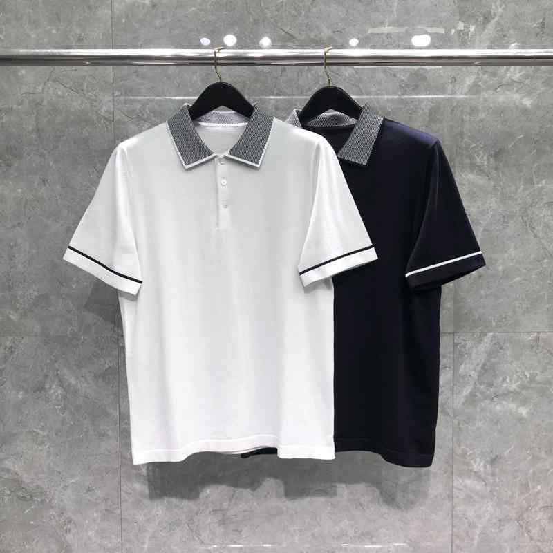 メンズ 流行り物 服 用 オシャレ 分かりやすい 成年者 かっこいい 表どおり 夏コーデ  半袖 ポロ プルオーバー 色合い立ちはだかる T トップス 綿織物