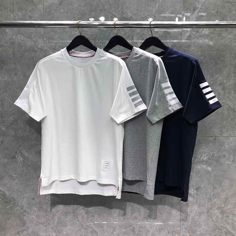 メンズ 流行り物 服 用 オシャレ 分かりやすい 成年者 かっこいい 表どおり 夏コーデ  半袖 T プルオーバー ラウンドのど首