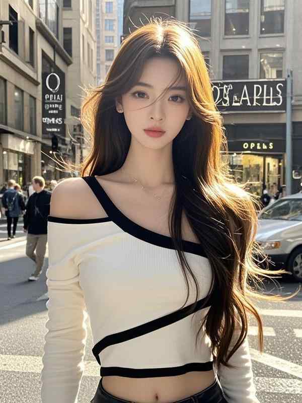 Tシャツ レディース 長袖 秋 ファッション スリム フィット トップス
