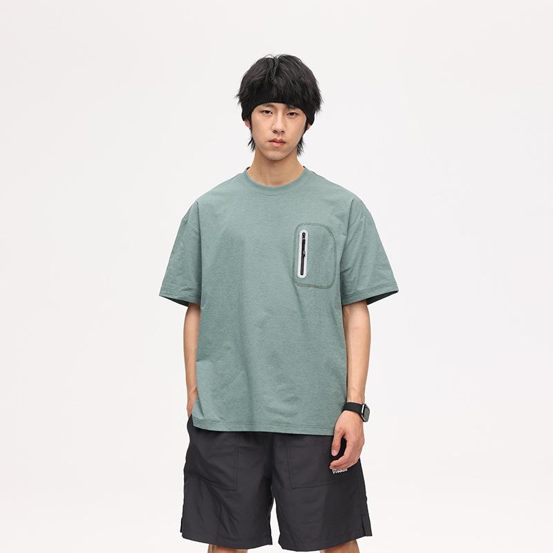 秋 冬 コーデ メンズ 服 分かりやすい 流行り物 オシャレ 成年者 かっこいい 馬鹿でかい大きさ 表どおり 成人男性服 半袖 T プルオーバー 速乾 薄っぺら 五分袖 ゆったり 心地好い 二人組兼