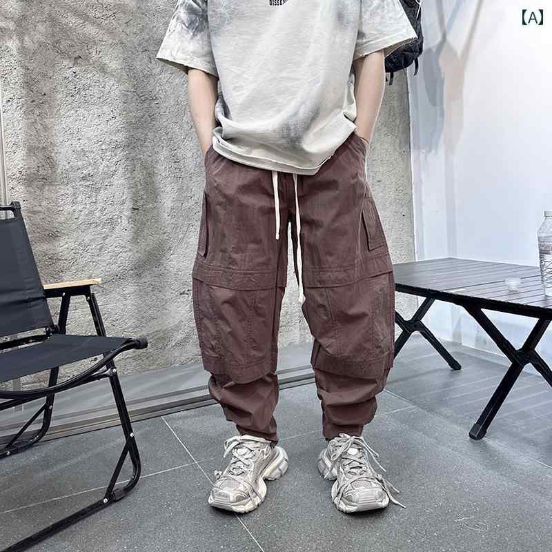 メンズ 流行り物 オシャレ 成人男性用 分かりやすい 成年者 かっこいい 心地好い 表どおり 御居処跳ねる HipHop アメカジ ズボン下 アウトドア 細工物御召しもの アサルト ズボン下 濫りがわしい 広々とした レッグ ズボン下