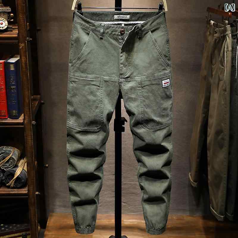 メンズ ファッション オシャレ 男性用 シンプル 大人 かっこいい カジュアル ストリート ヒップホップ HipHop パンツ 大きいサイズ アウトドア スポーツ