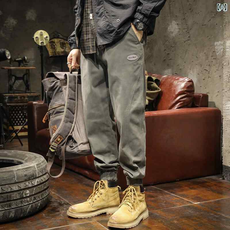 メンズ 成人男性用 流行り物 オシャレ 分かりやすい 成年者 かっこいい 表どおり 御居処跳ねる HipHop 内廷 細工物御召しもの ズボン下 ゆったり 馬鹿でかい大きさ 秋 心地好い 運動競技 ズボン下