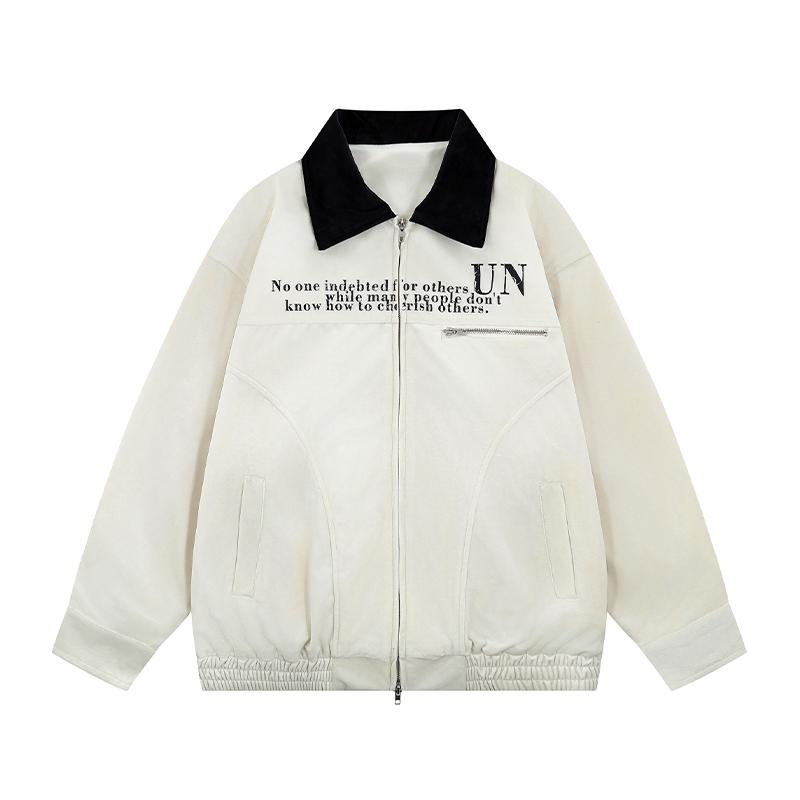 メンズ 流行り物 服 用 オシャレ 分かりやすい 成年者 かっこいい 馬鹿でかい大きさ 表どおり 成人男性服 アメリカン 刷り上げる スエードクロス 上衣 レトロ