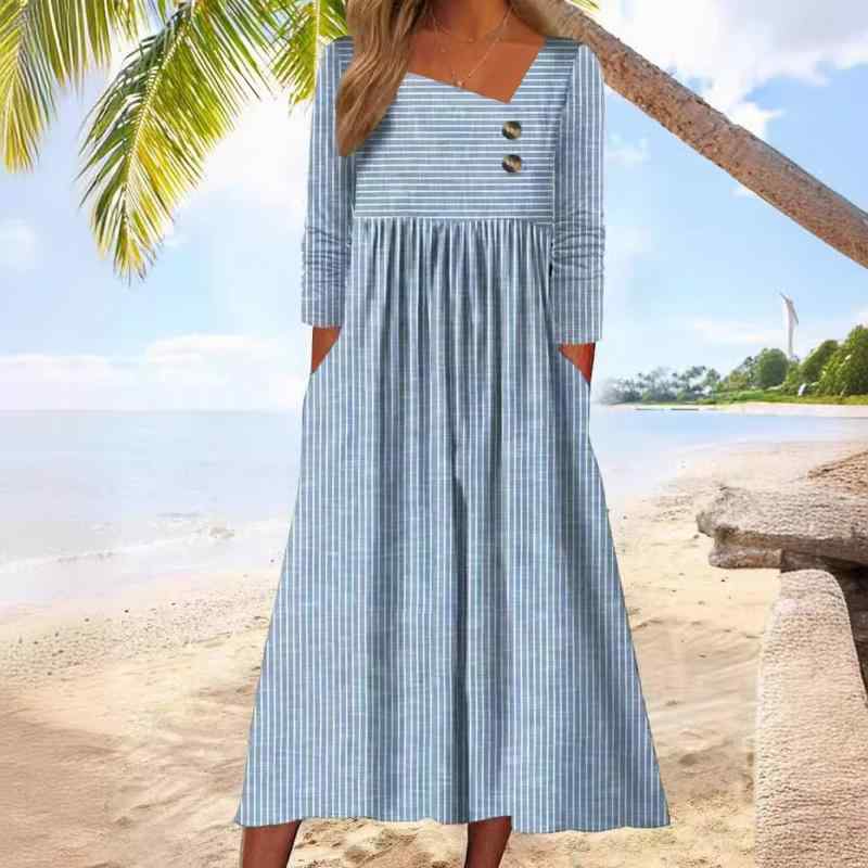 ワンピース レディース 秋　冬 ストリート カジュアル ロング丈 ゆったり 長袖 トップス インナー 暖かい 柔らかい 普段使い 通勤ウェア デイリー 軽量 伸縮性 ストレッチ 秋　冬服 レイヤード