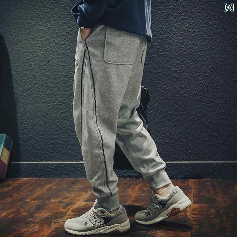 メンズ 成人男性用 流行り物 オシャレ 分かりやすい 成年者 かっこいい 表どおり 御居処跳ねる HipHop 春 薄墨色 スウェットパンツ 濫りがわしい レギンス スウェットパンツ 年月 ズボン下 心地よい ズボン下