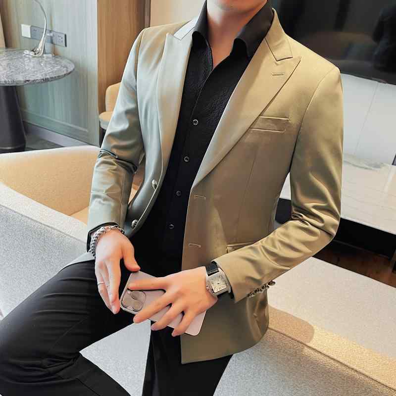 春 コーデ メンズ 服 分かりやすい 流行り物 オシャレ 成年者 かっこいい 途轍も無い大きさ 表どおり 成人男性服 商行為 背広 無地 心地よい か細い ハイエンド フォーマル 細工物 トップス