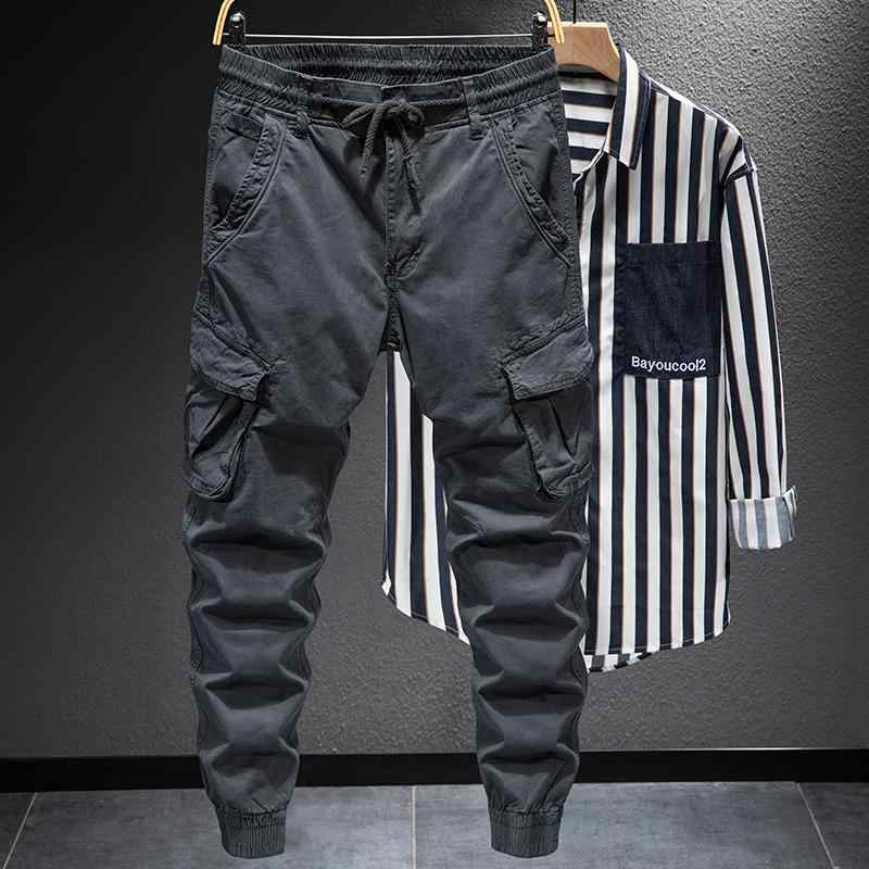 メンズ 男性用 ファッション オシャレ シンプル 大人 かっこいい ストリート ヒップホップ HipHop アメリカンンン 春秋 アウトドア スポーツ カジュアル パンツ マルチ ポケット パンツ