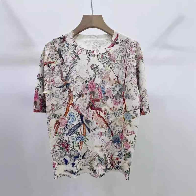 Tシャツ 半袖 長袖 ウール 麻 素材 丸首 Vネック 春 デジタルプリント メンズ レディース カジュアル トップス 柔らか素材 伸縮性 ストレッチ 通勤ウェア 普段使い 軽量 快適 フィット |リコット