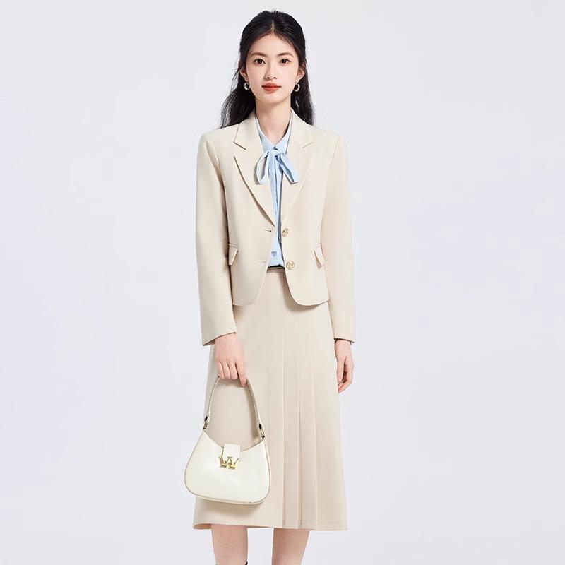 春 コーデ レディース ファッション オシャレ カワイイ シンプル きれいめ ナチュラル 上品カジュアル 婦人服 スーツ ジャケット 面接ウェア フォーマルウェア スカート