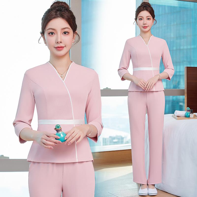 春 コーデ レディース ファッション オシャレ カワイイ シンプル きれいめ ナチュラル 上品カジュアル 婦人服 フロント 夏 スーツ 8,978円