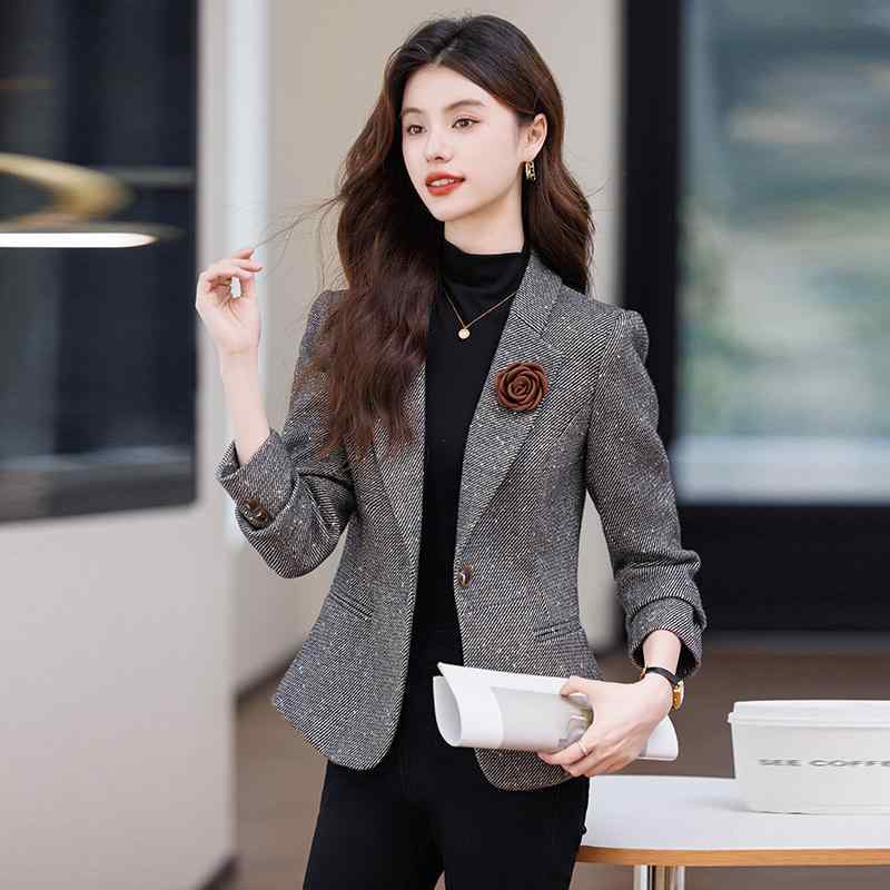 春 コーデ レディース 流行り物 オシャレ カワイイ   分かりやすい 好いたらしいめ 自然的 雅びやか心地よい お上さん服 背広 上衣 ハイエンド 大きさ か細い トップス