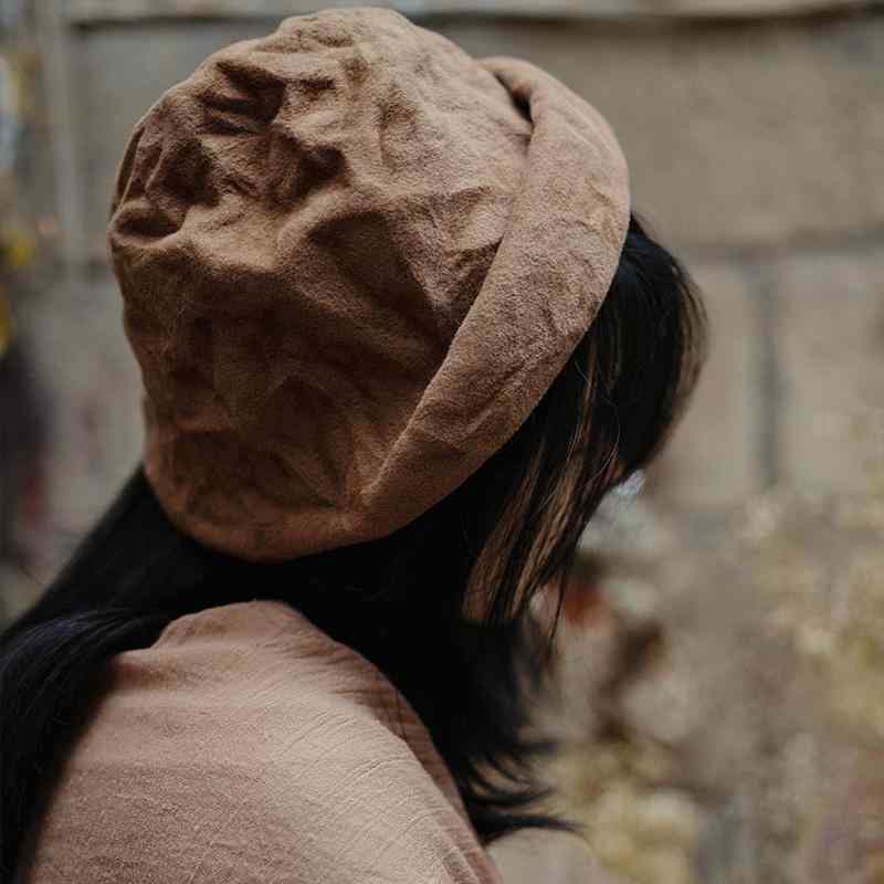 春 コーデ オシャレ 小物 品目 レディース 目じるし 御手手筋目 家兎 フェルト フィッシャーマンハット 井戸釣瓶かぶり笠